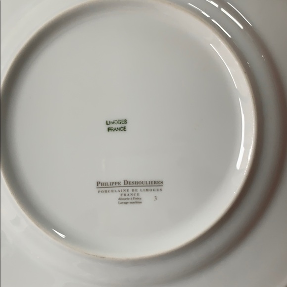 NWB Phillipe Deshoulieres Set of 4 Dessert plates - Picture 4 of 7